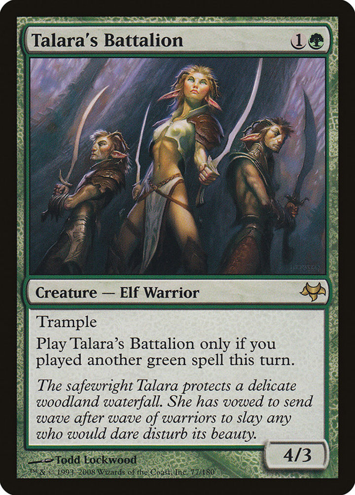 Talara's Battalion Single: Magic: The Gathering Eventide Einzelkarte