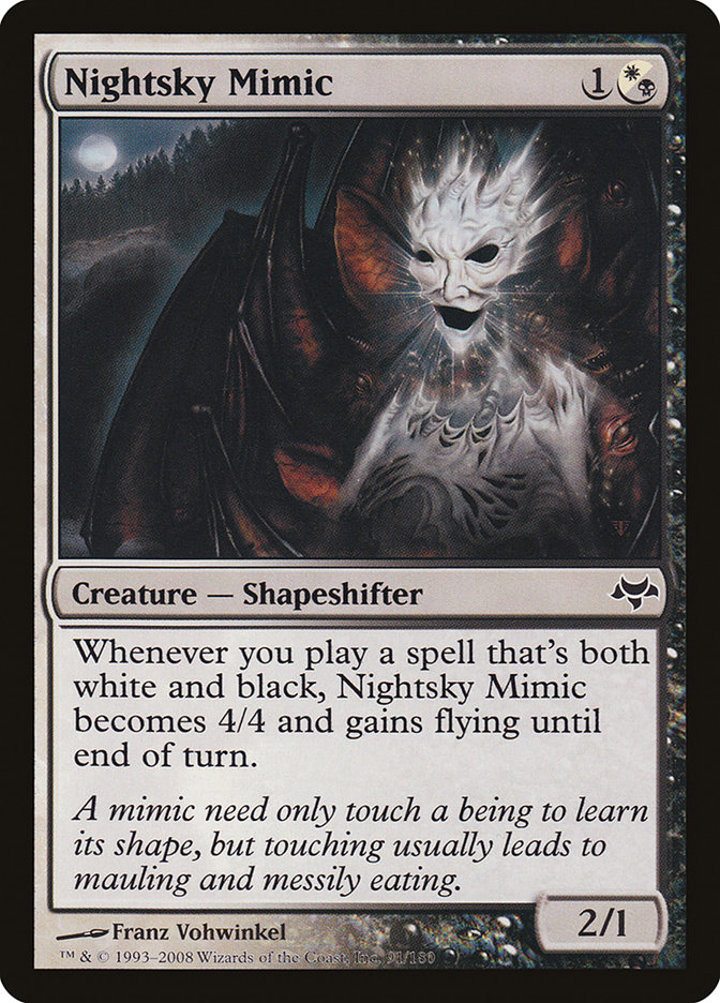 Nightsky Mimic Single: Magic: The Gathering Eventide Einzelkarte