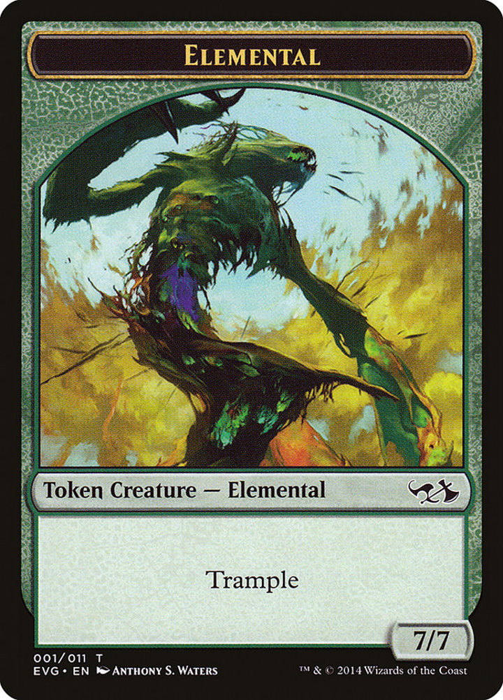 Elemental Token (Green 7/7)