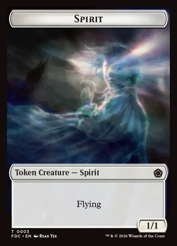 Angel Token (W 4/4) // Spirit Token (W 1/1)