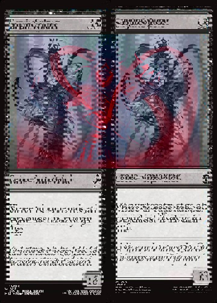 Sanguine Syphoner
