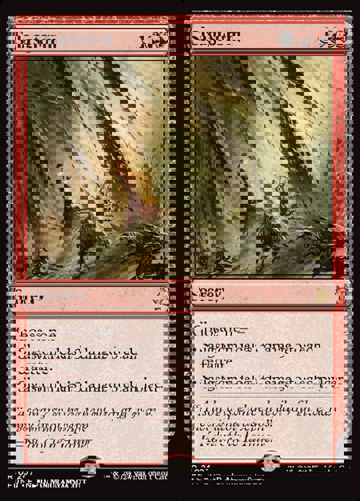 Slagstorm