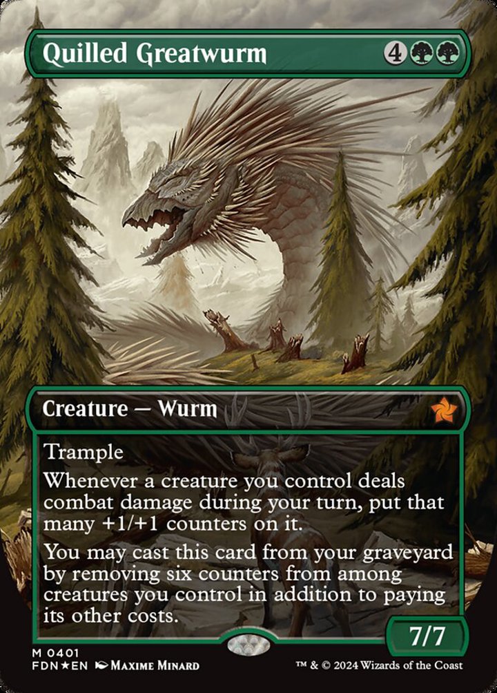 Quilled Greatwurm (V.2)