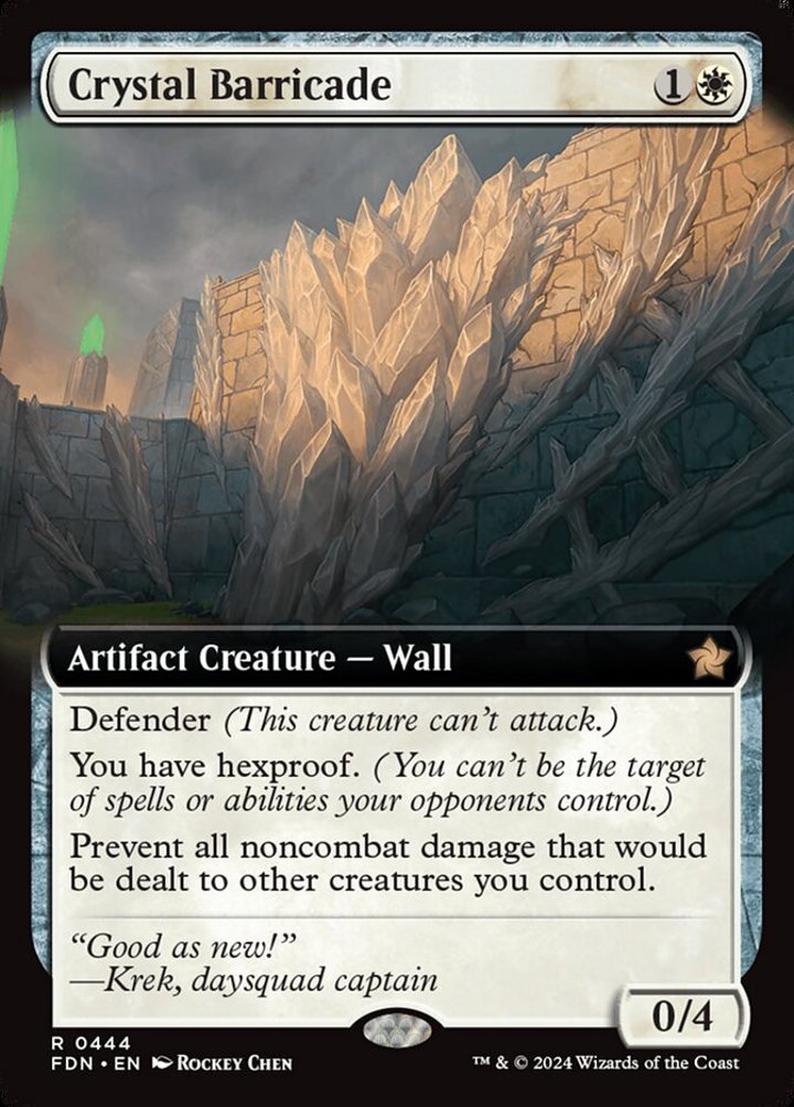 Crystal Barricade (V.3)