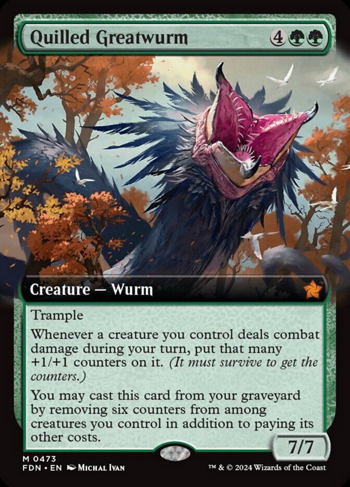 Quilled Greatwurm (V.3)