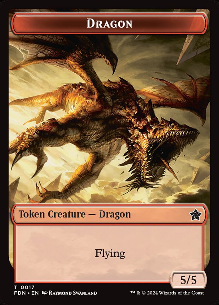Dragon Token (R 4/4) // Dragon Token (R 5/5)