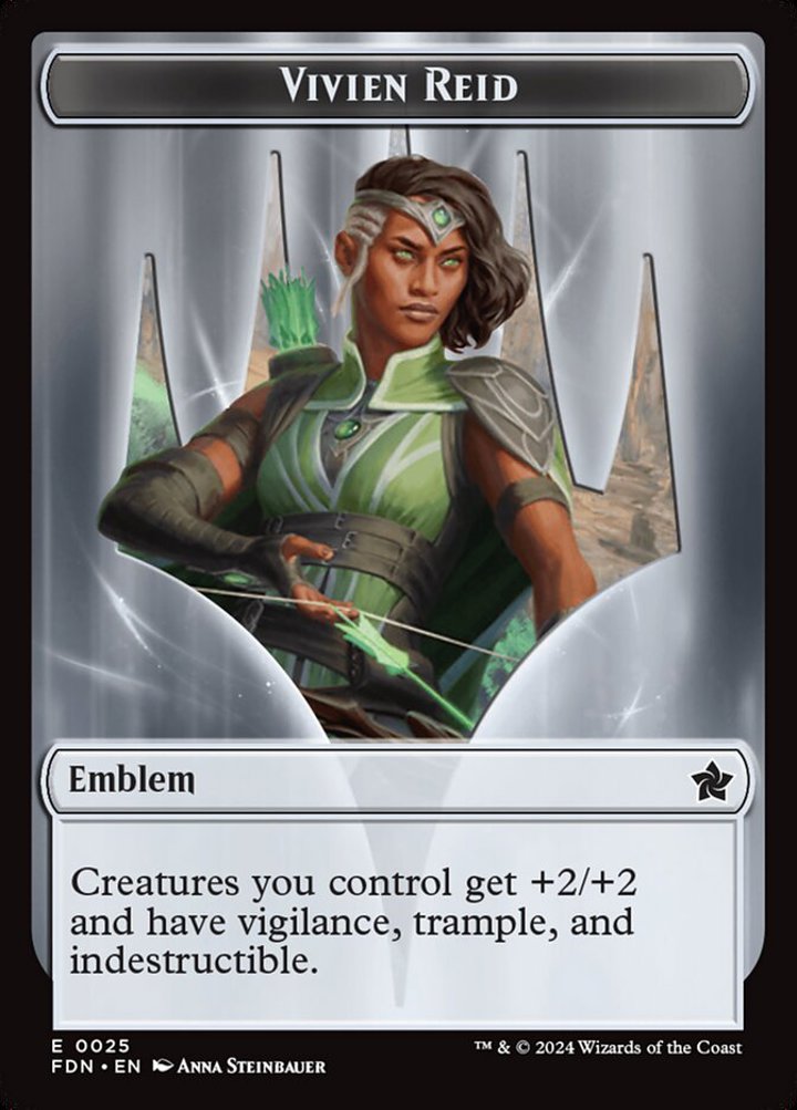 Spirit Token (W 1/1) // Vivien Reid Emblem