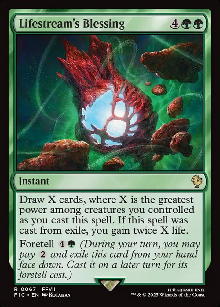 Lifestream's Blessing