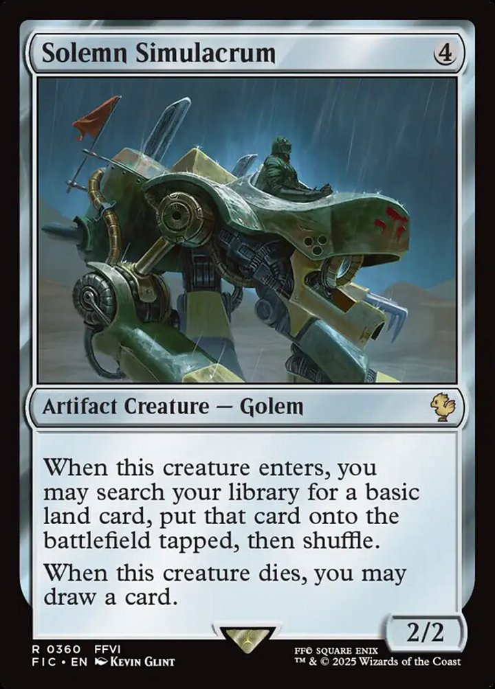 Solemn Simulacrum