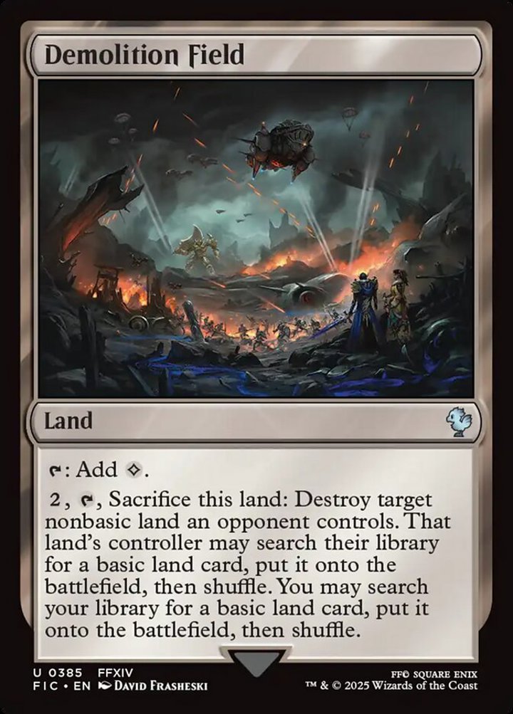 Demolition Field