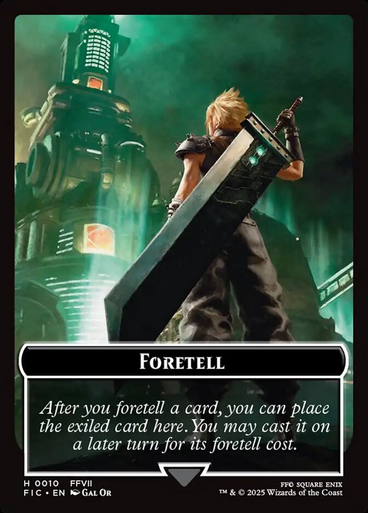 Foretell Token // Treasure Token (V.1)
