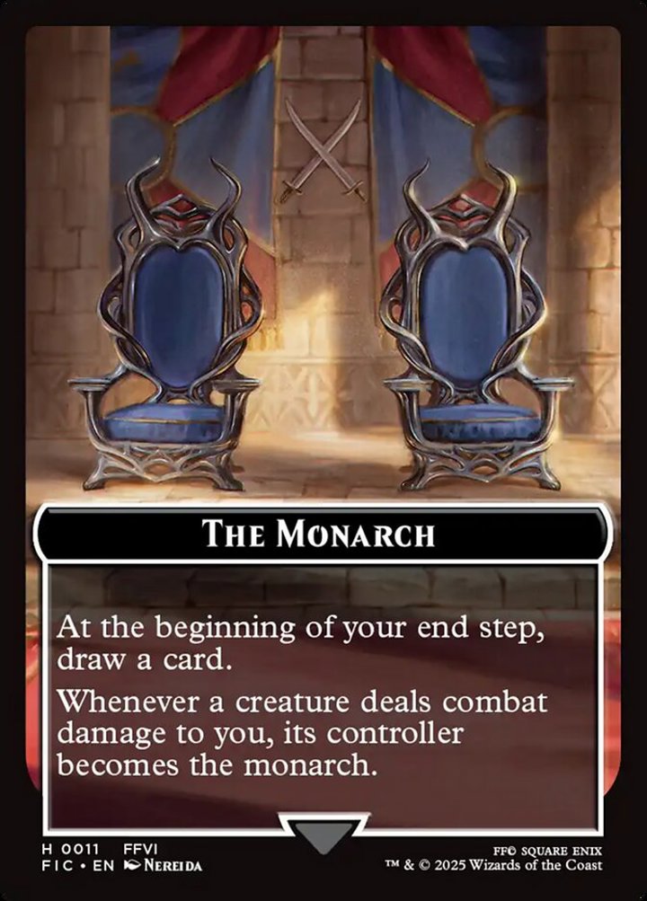 The Blackjack Token (A 3/3) // The Monarch (V.1)