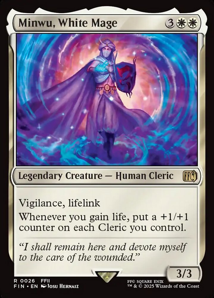 Minwu, White Mage (V.1)