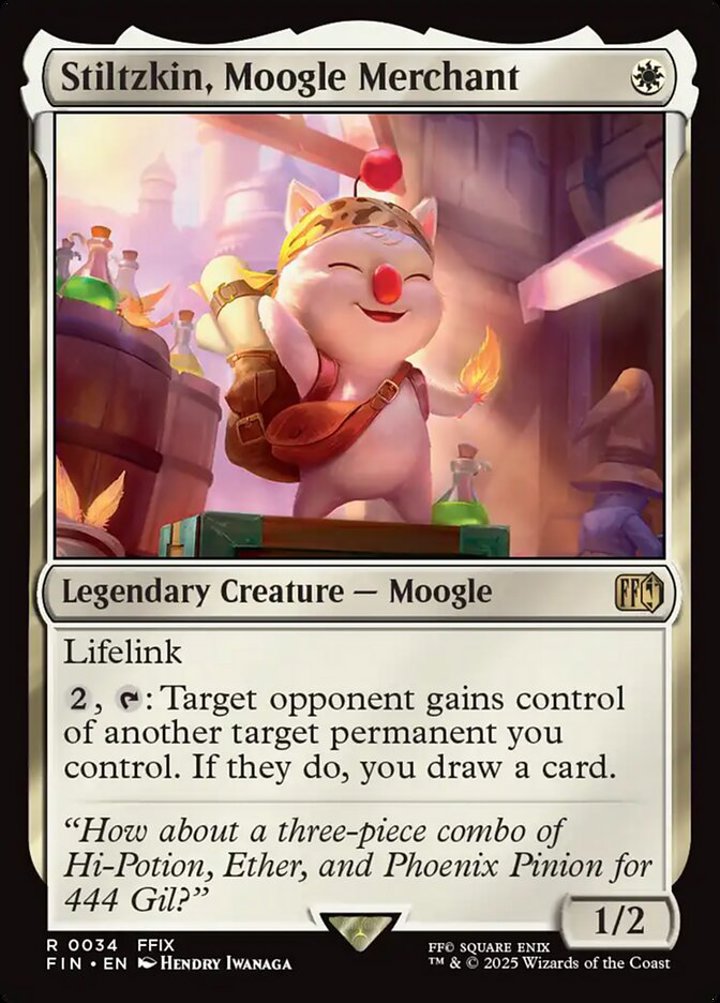 Stiltzkin, Moogle Merchant (V.1)
