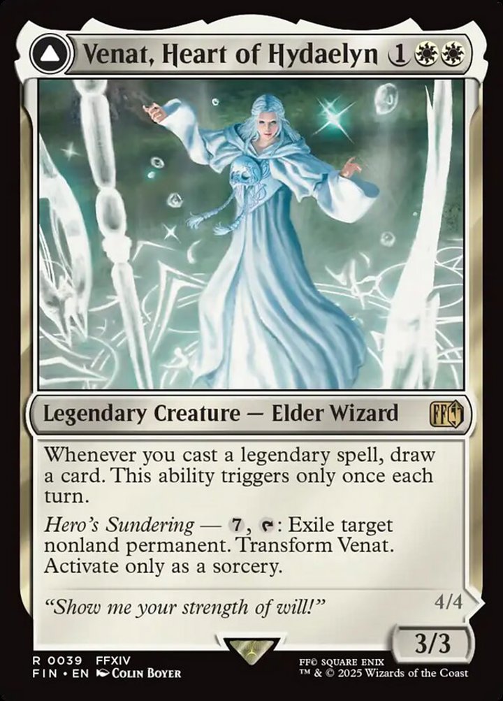 Venat, Heart of Hydaelyn // Hydaelyn, the Mothercrystal (V.1)