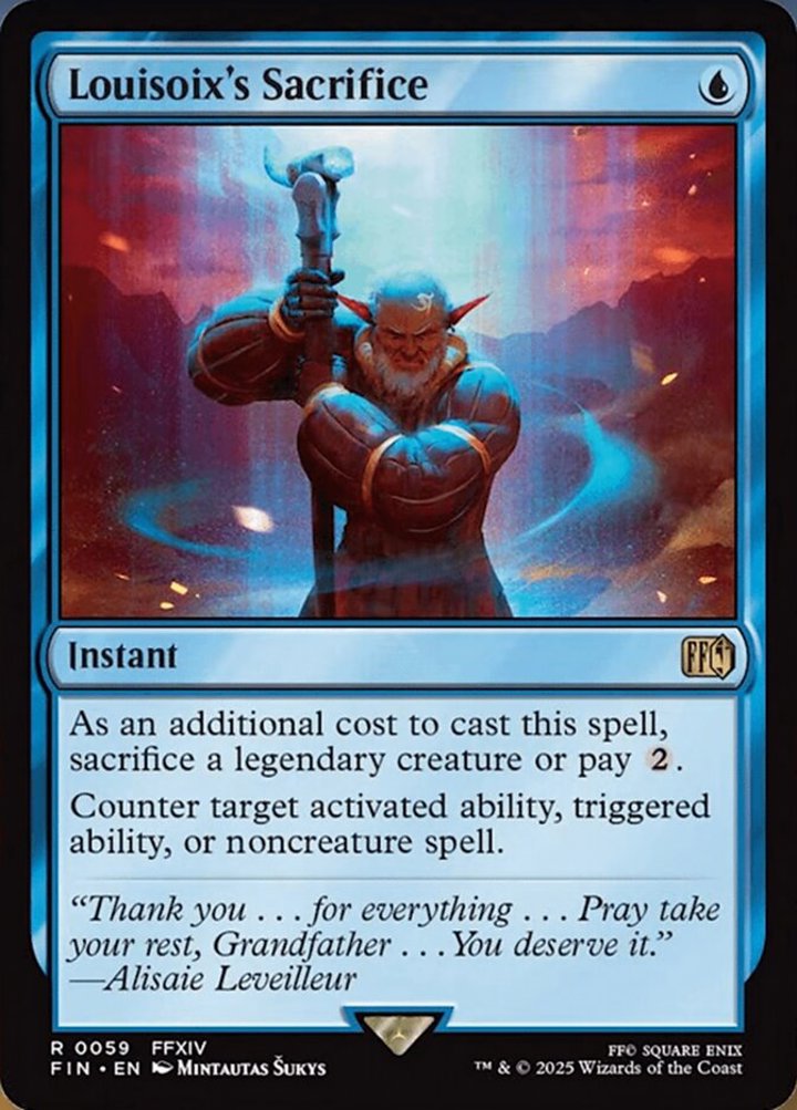 Louisoix's Sacrifice (V.1)