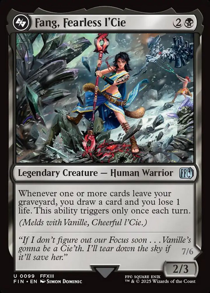 Fang, Fearless l'Cie // Ragnarok, Divine Deliverance