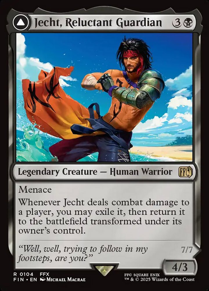 Jecht, Reluctant Guardian // Braska's Final Aeon (V.1)