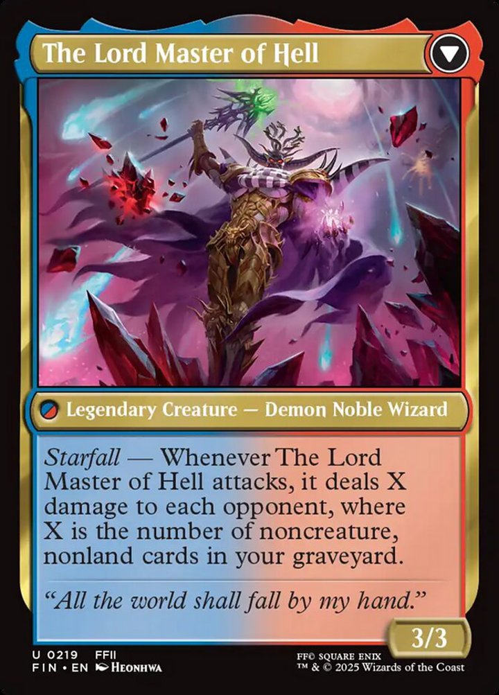 The Emperor of Palamecia // The Lord Master of Hell