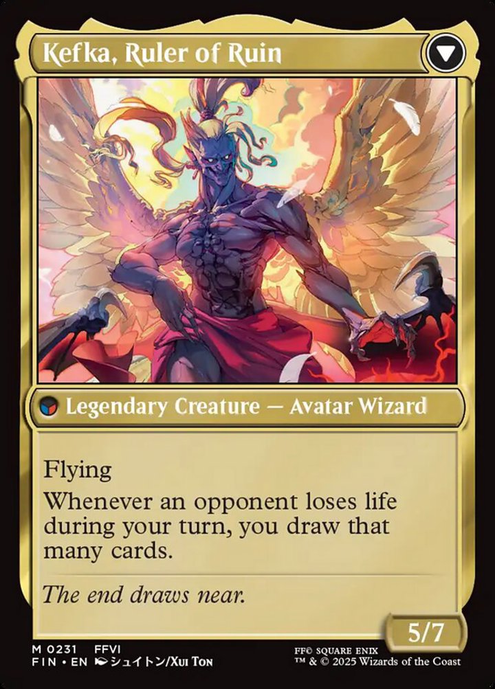 Kefka, Court Mage // Kefka, Ruler of Ruin (V.1)