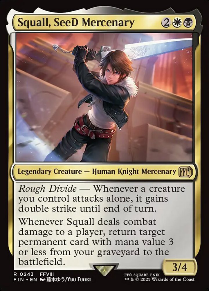 Squall, SeeD Mercenary (V.1)