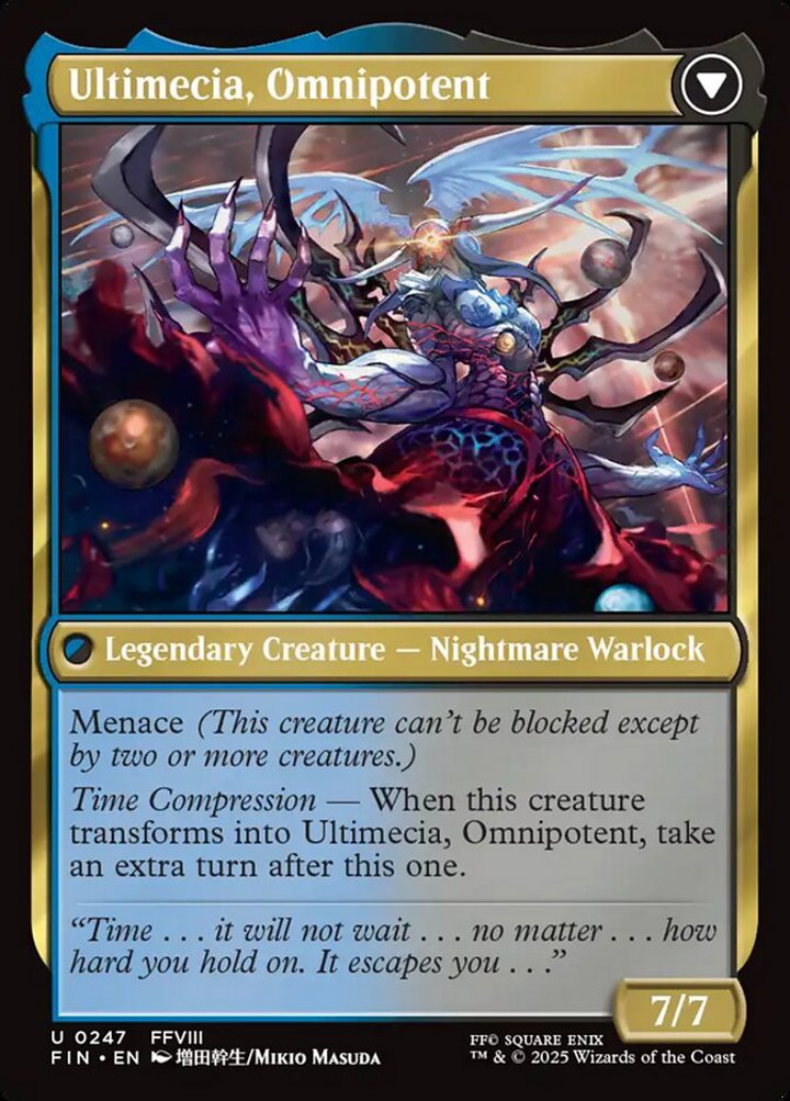 Ultimecia, Time Sorceress // Ultimecia, Omnipotent