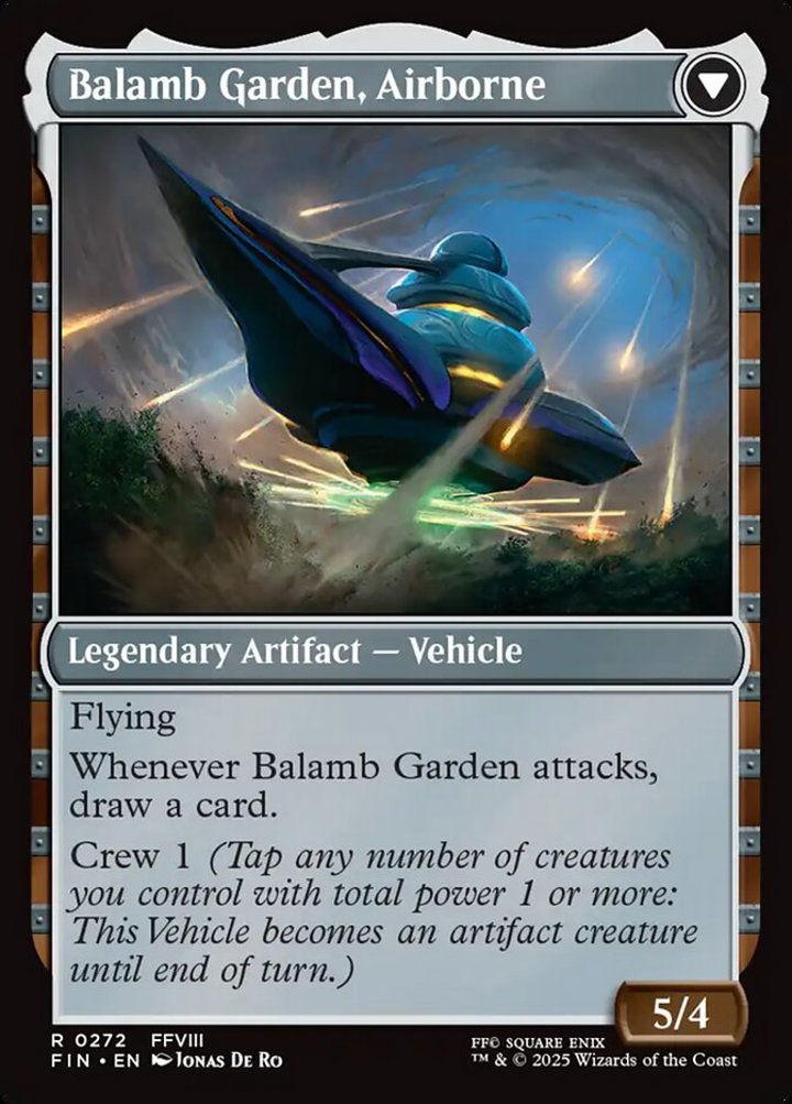 Balamb Garden, SeeD Academy // Balamb Garden, Airborne (V.1)
