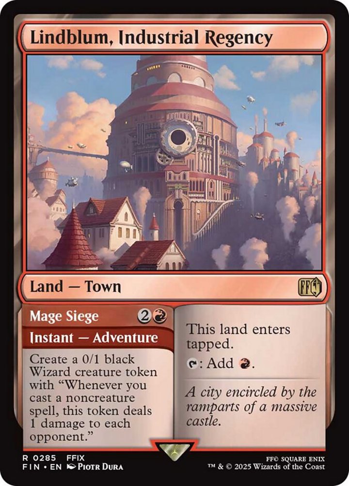 Lindblum, Industrial Regency // Mage Siege (V.1)