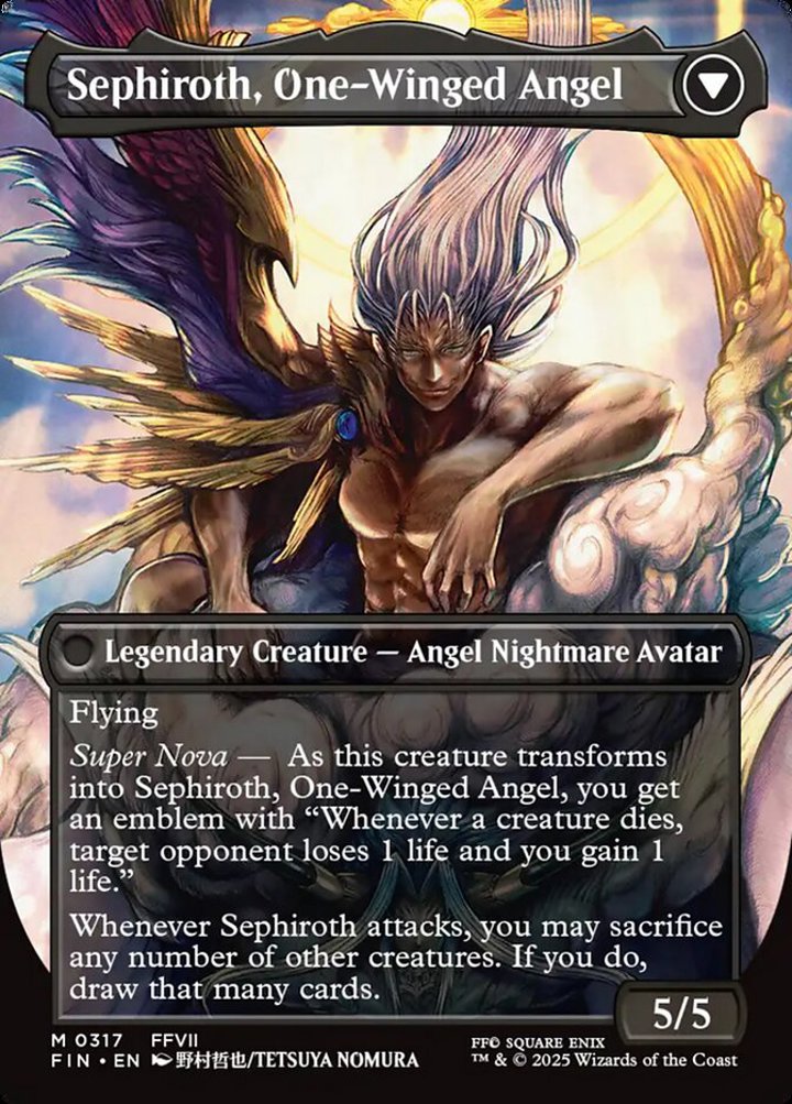 Sephiroth, Fabled SOLDIER // Sephiroth, One-Winged Angel (V.1)