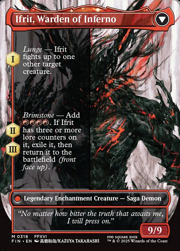 Clive, Ifrit's Dominant // Ifrit, Warden of Inferno (V.1)