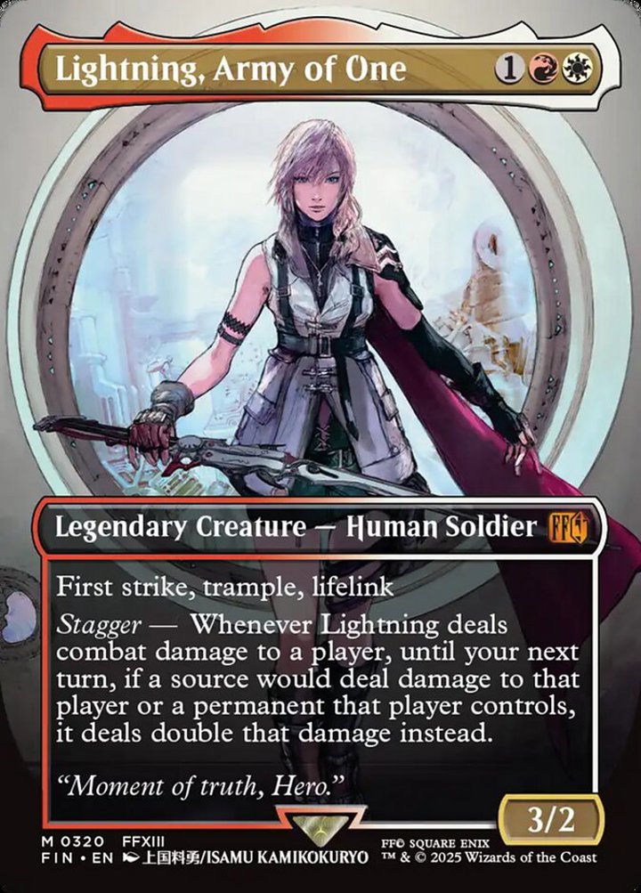 Lightning, Army of One (V.1)
