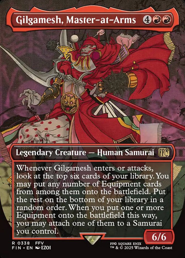 Gilgamesh, Master-at-Arms (V.1)