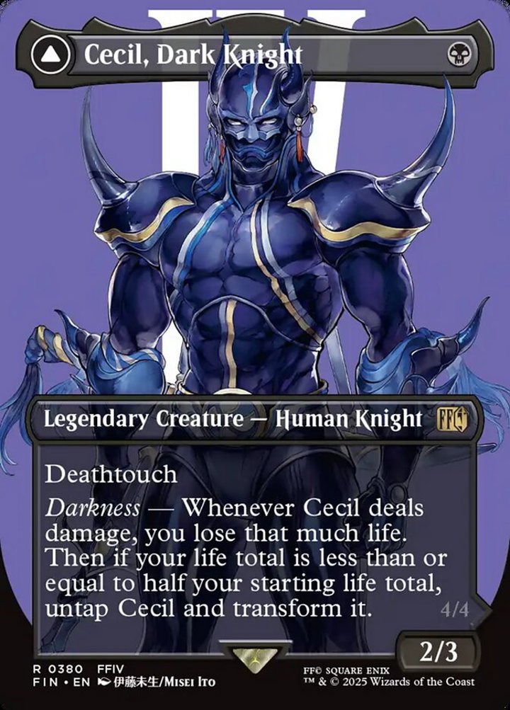 Cecil, Dark Knight // Cecil, Redeemed Paladin (V.1)