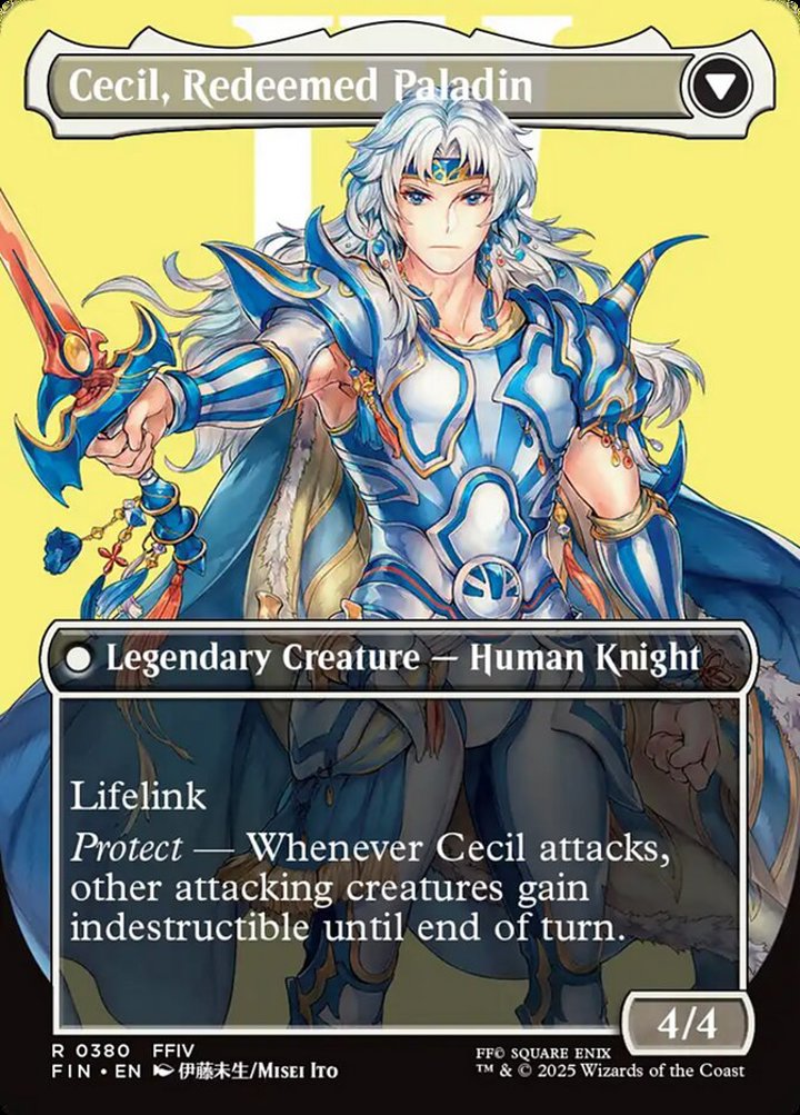 Cecil, Dark Knight // Cecil, Redeemed Paladin (V.1)