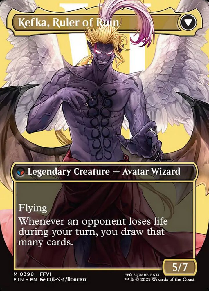 Kefka, Court Mage // Kefka, Ruler of Ruin (V.2)