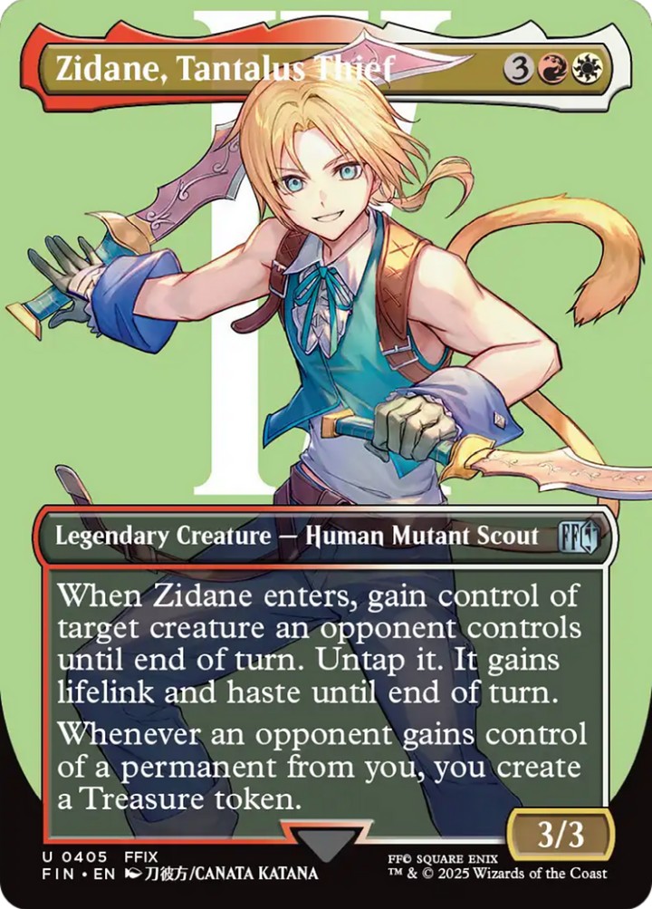 Zidane, Tantalus Thief (V.1)