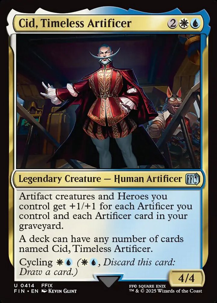 Cid, Timeless Artificer (V.8)