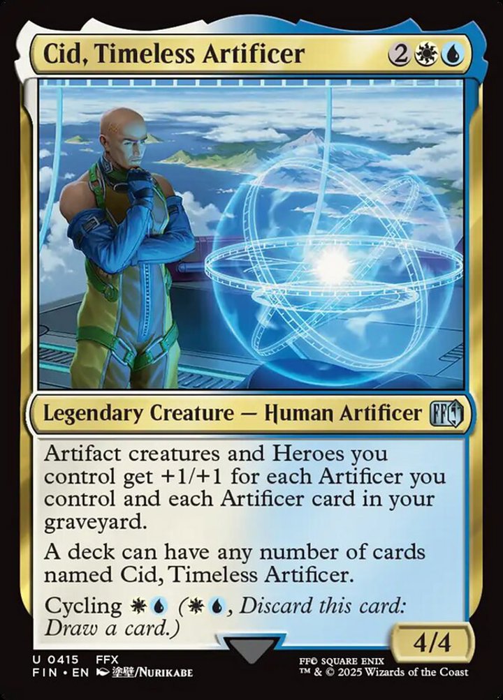 Cid, Timeless Artificer (V.9)