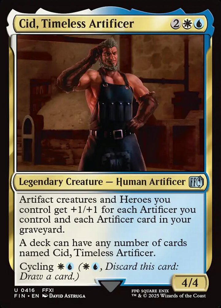 Cid, Timeless Artificer (V.10)