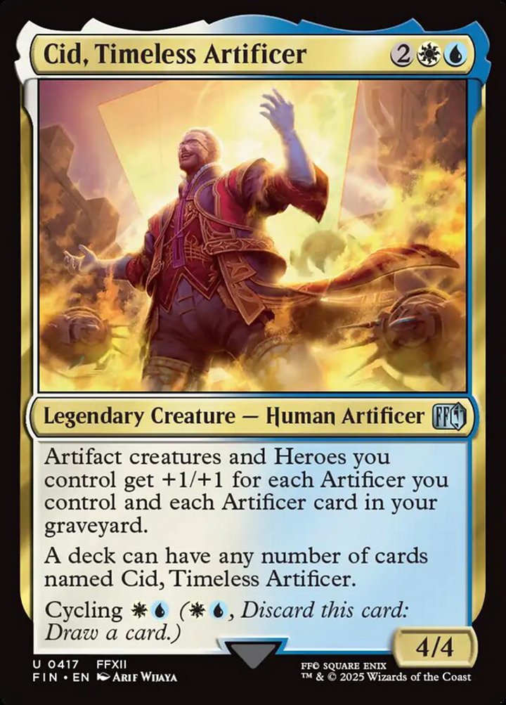 Cid, Timeless Artificer (V.11)