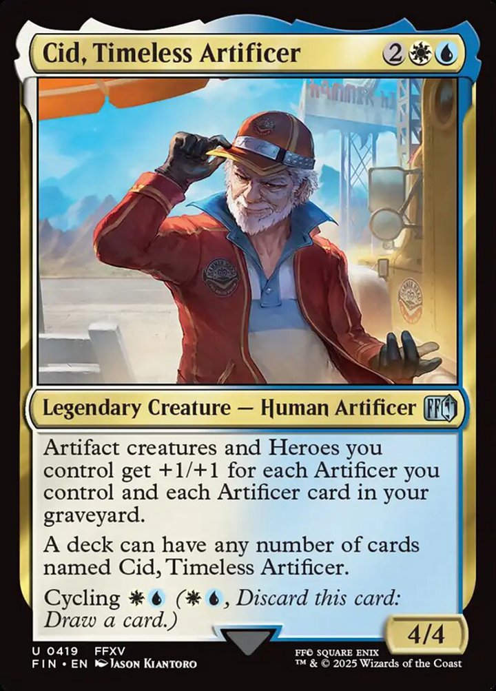 Cid, Timeless Artificer (V.13)
