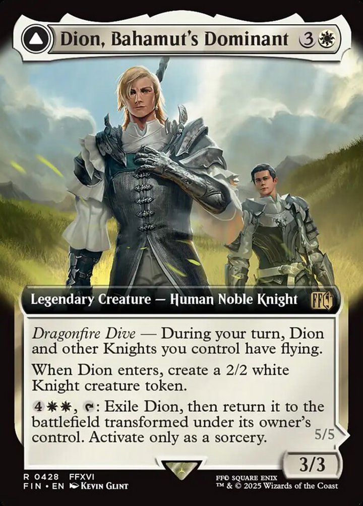 Dion, Bahamut's Dominant // Bahamut, Warden of Light (V.2)