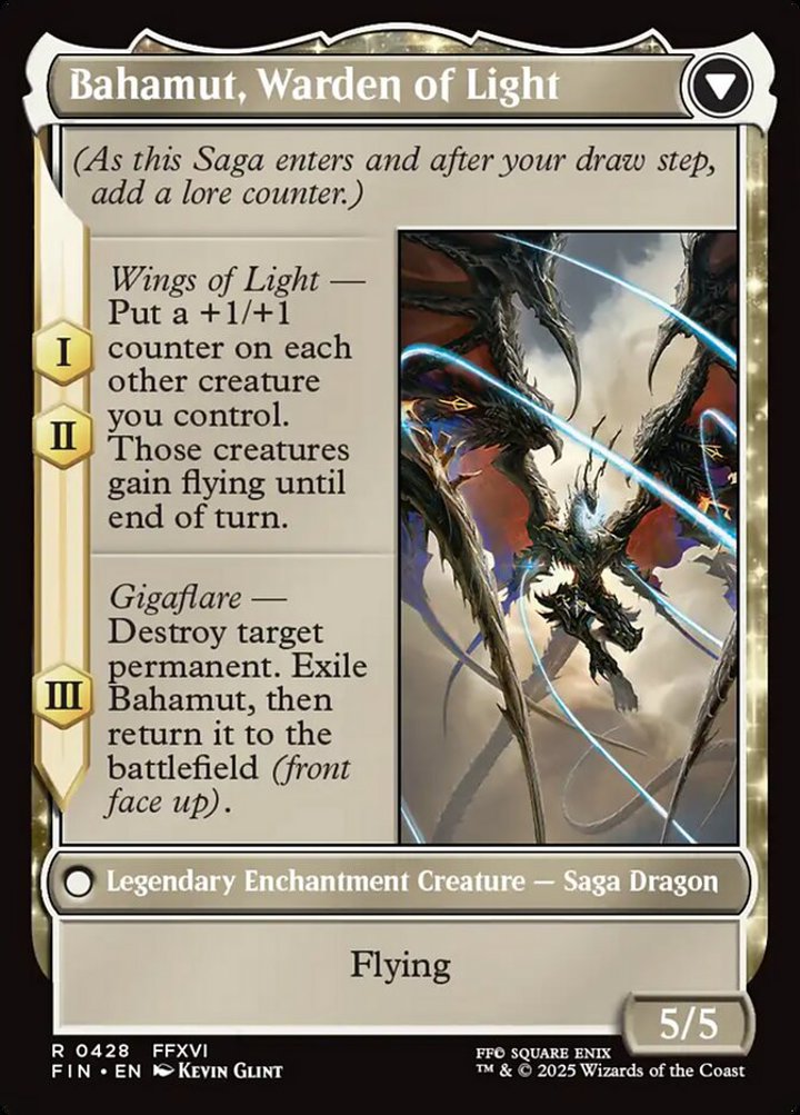 Dion, Bahamut's Dominant // Bahamut, Warden of Light (V.2)