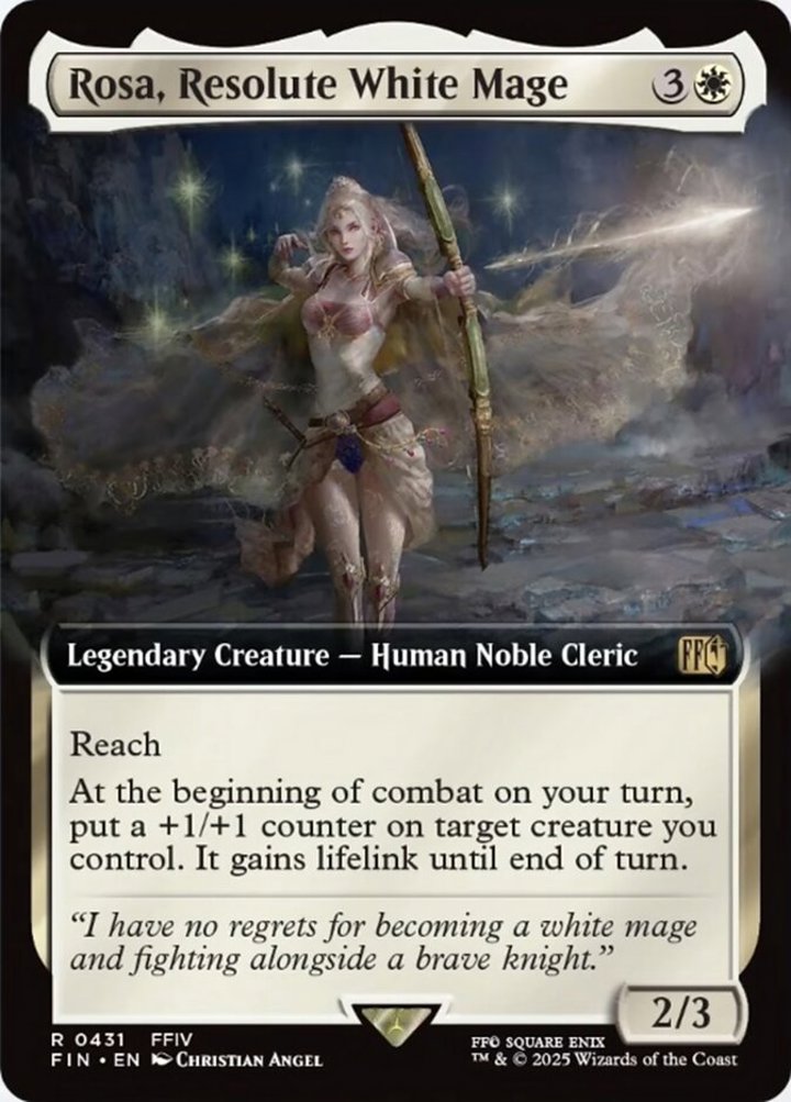 Rosa, Resolute White Mage (V.1)