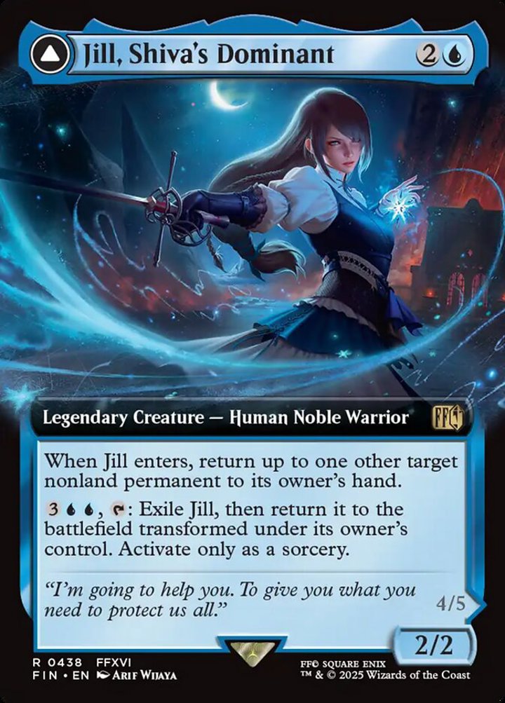 Jill, Shiva's Dominant // Shiva, Warden of Ice (V.2)