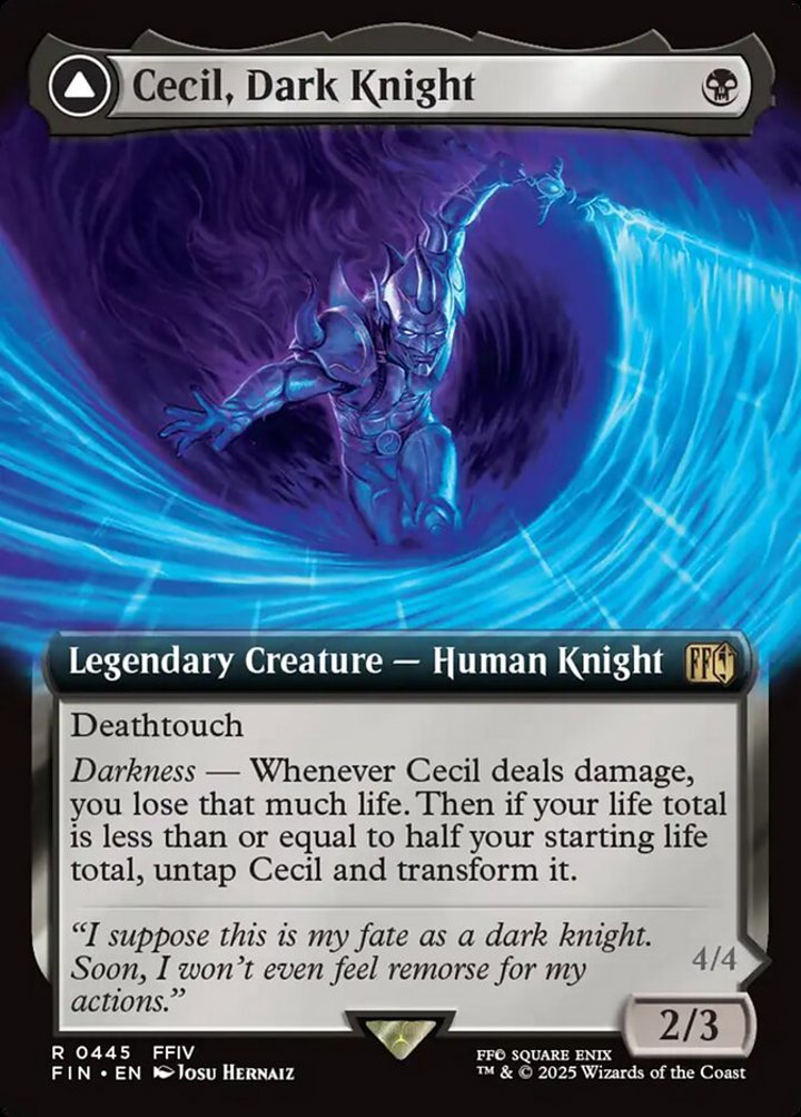 Cecil, Dark Knight // Cecil, Redeemed Paladin (V.2)