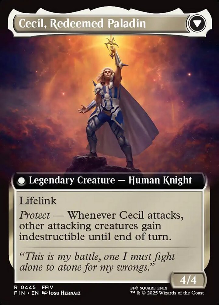 Cecil, Dark Knight // Cecil, Redeemed Paladin (V.2)