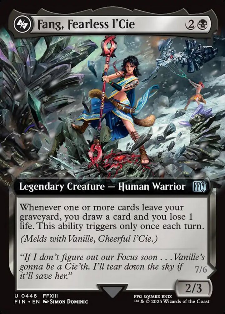 Fang, Fearless l'Cie // Ragnarok, Divine Deliverance (V.2)