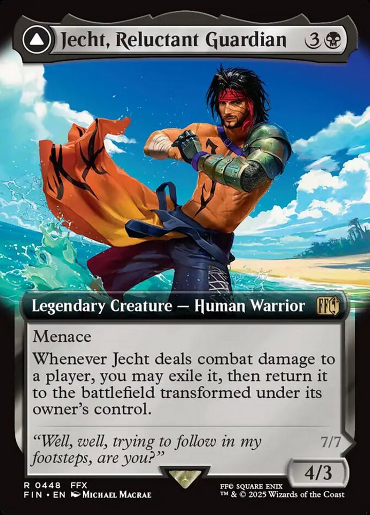 Jecht, Reluctant Guardian // Braska's Final Aeon (V.2)