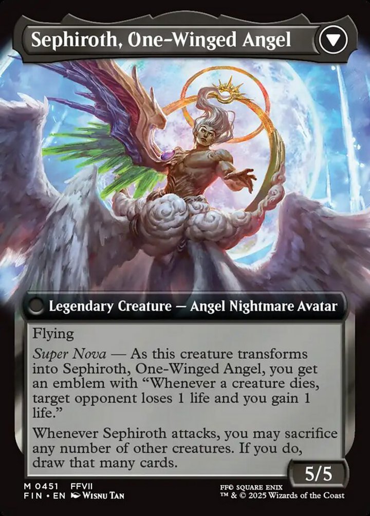 Sephiroth, Fabled SOLDIER // Sephiroth, One-Winged Angel (V.3)